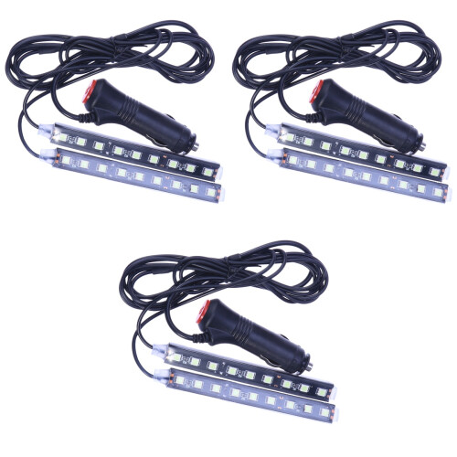 3Pcs Atmosphere Lamps Durable Strip Light for Interior 1