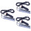 3Pcs Atmosphere Lamps Durable Strip Light for Interior 5