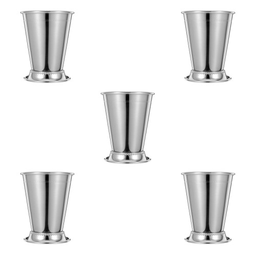 5Pcs Stainless Steel Mint Cups Cocktail Drinkware 2