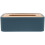 3Pcs Blue Desktop Tissue Holder Plastic Napkin Box for Home Use 10