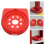 2Pcs Fire Extinguisher Storage Base Plastic Red Non-Slip Floor Holder 6