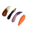 12Pcs Ceramic Spoon Fork Stand Vegetables Design Chopstick Holder 9