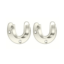 Lot de 2 supports de tringle Ă vĂŞtements robustes en acier