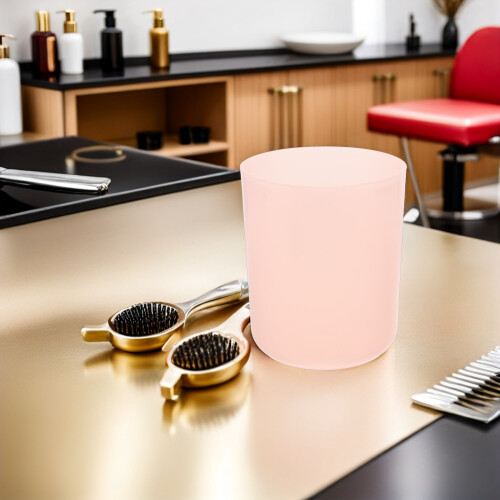 Transparant Roze Haarstomer Watercontainer Plastic Voor 2