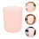 Transparant Roze Haarstomer Watercontainer Plastic Voor 6