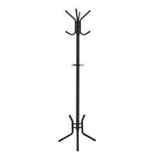 Porte-manteaux sur pied perroquet hauteur 176 cm 12 crochets tube en fer pour entrée chambre