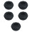 5St Compacte Opbergdoos Draagbare Zwarte Reis Etui 6