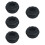 5St Compacte Opbergdoos Draagbare Zwarte Reis Etui 10