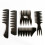 5-teiliges Haarstyling-Kamm-Set 1