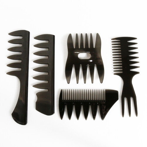 5-teiliges Haarstyling-Kamm-Set