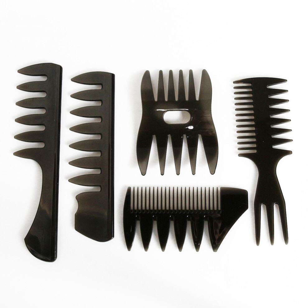 Inf 5 Pieces Hair Styling Comb Set
