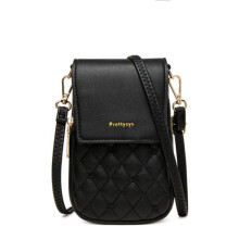 Crossbody-Telefontasche, Schultertasche, Handtasche Black
