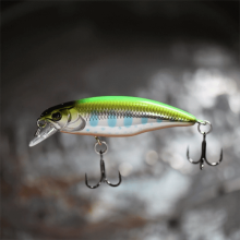 Meallán Eireaball Paddle Jerkbait atá ag Tumadh 5.2cm, Pacáiste 2