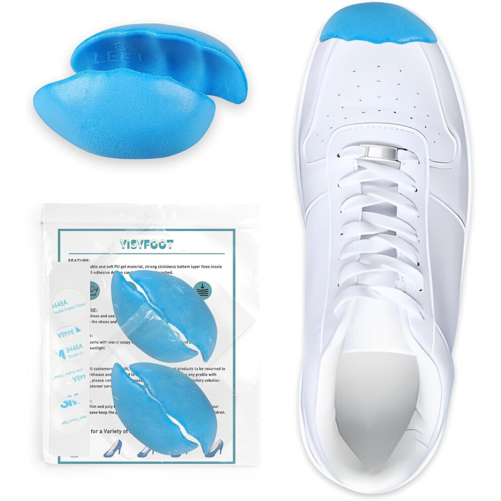 QIANJIA Toe Filler Inserts for Loose Shoes â PU Foam, 3