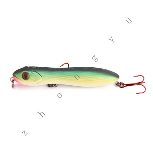 10 cm rejeformet padlehalefiskelokke (2-pak)
