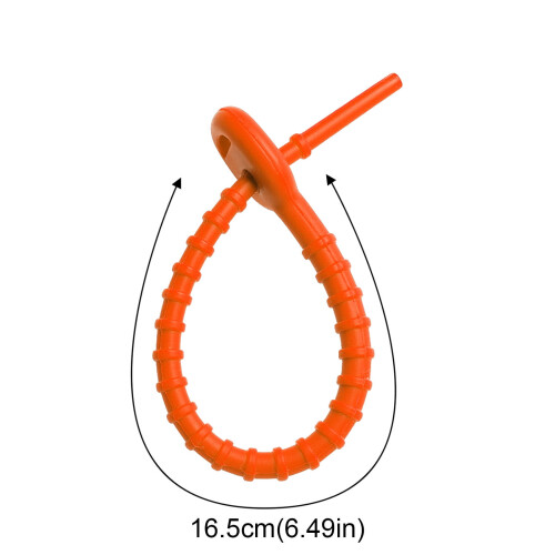 Silicone Twist Ties Reusable 12-Pack 1
