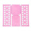 Children's Laundry Folding Board, T Shirt Folding Board, Aid for Folding Laundrypink 1