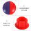 50Pièces Couvercles Robinet En Couleurs Chaud Froid 6