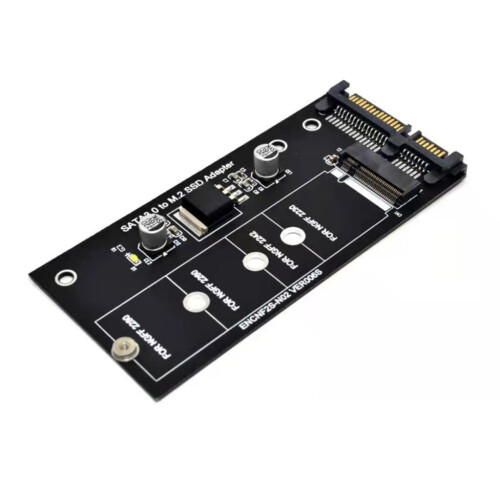 Placa adaptadora M.2 para SATA3 para SSDs, 6 Gbps