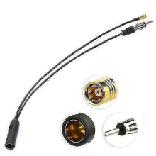 Active Dab+fm/am Smb Cable Aerial Din Splitter Accessory Antenna Converter Wireless Adapter Lead Veh