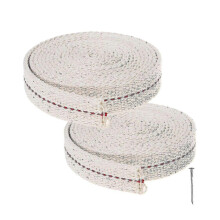 X2 Rolls Of Wick For Oil Lamps White Replacement Wick For Oil Burners
