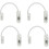 2025 Suitable 4 PCS Window Door Restrictor Child Safety Lock 1