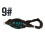 Doppelhelix-Softshad-Köder mit Paddelschwanz – 2er-Pack 1