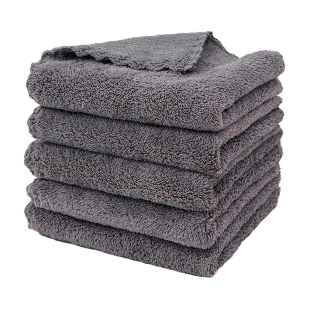 Microfiber Cleaning Cloths 25X25cm 5 Colour Pack 9058772255167