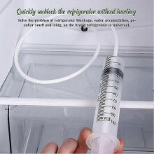 Refrigerator Fridge Drain Hole Clog Remover Set Cleaning Too + Kit Tw