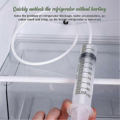 Refrigerator Fridge Drain Hole Clog Remover Set Cleaning Too + Kit Tw