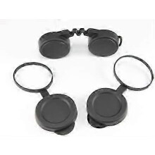 10x42 Rubber Lens Caps for Binoculars + Rainguard,Objective Optics Protection Covers