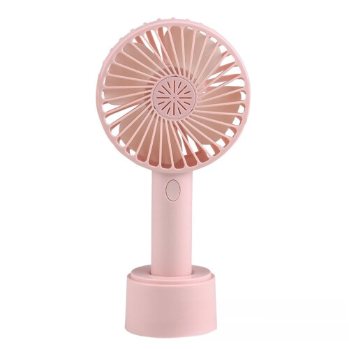 Draagbare USB-oplaadbare mini-ventilator met telefoonhouder3