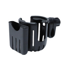 Stroller Cup Holder Universal Pushchair/Pram Cup Holder Babies Bottle Organizer for Stroller Drink & Coffee Cup Phone Yellow
