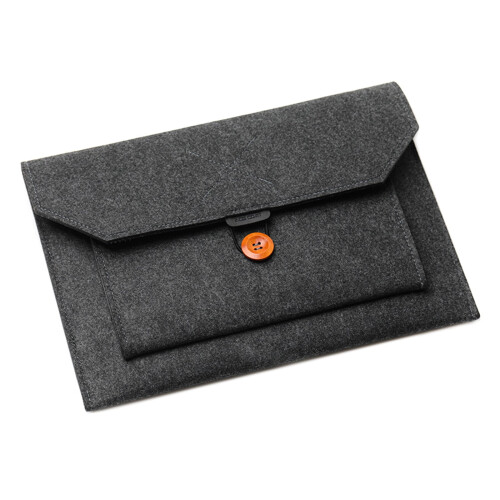 Capa protetora de feltro para laptop de 11, 13 e 15 polegadas.