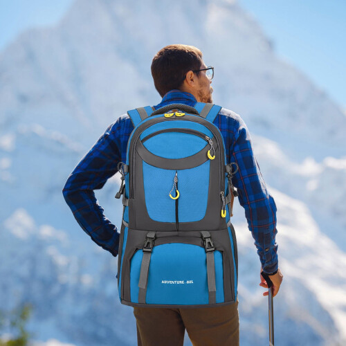 Yoloke Wanderrucksack – Wasserabweisend, 50 l, leicht 2