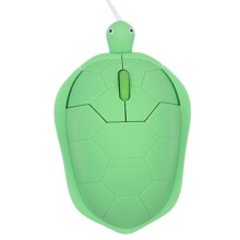 Bedrade gamingmuis in de vorm van een schildpad, 1200 DPI, 3 knoppen