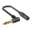 6,5 mm han-til-hun instrumentkabel, forgyldt, 90 1