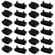 24pcs 55mm X 9mm Plastic Bed Slat Cover Replacement Holder Caps For Holding Securing Wooden Slats Be
