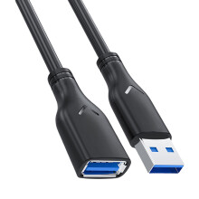 Cabo extensor USB 3.0 macho para fêmea de 1 m