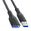 Cabo extensor USB 3.0 macho para fêmea de 1 m 1