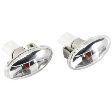 2Pcs Car Partner Side Steering Indicator Repeater Light for Peugeot 108 107 407 206 6325G3 for Citre