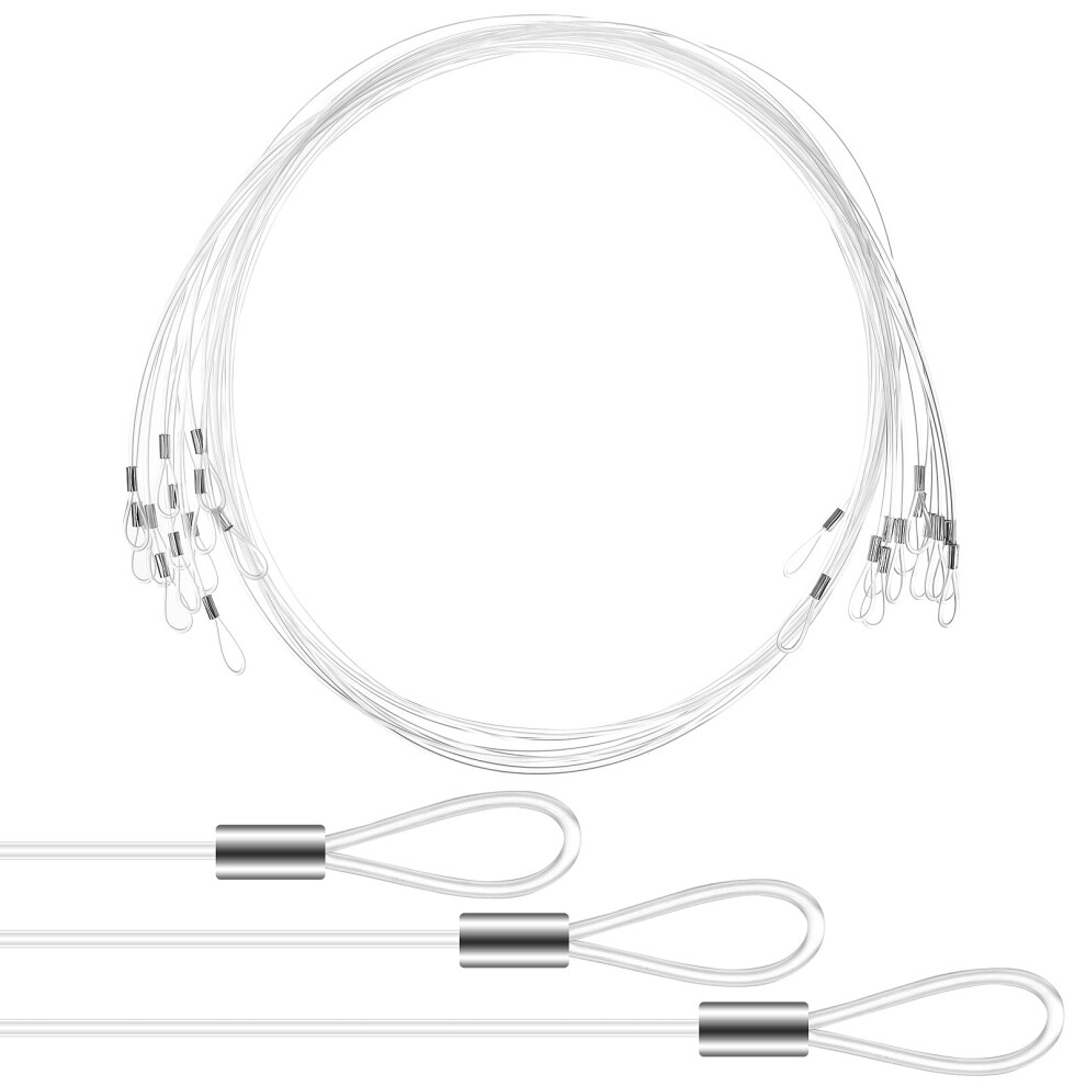 Clear Nylon Picture Hanging Cord Â 12 Pcs 9058772260543
