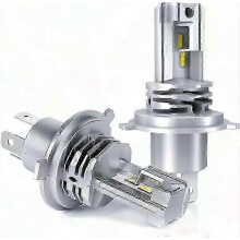 24V H4 LED Headlight Bulb 6500K White High Low Beam Conversion Kit (2pcs)