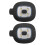 Confezione da 2 luci a LED ricaricabili tramite USB per cappello 1