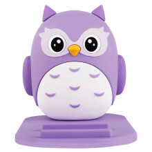 Owl Phone Stand – Adjustable Height & Angle, Foldable PVC