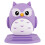 Owl Phone Stand – Adjustable Height & Angle, Foldable PVC 1
