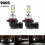 9005 HB3 LED Headlight Bulbs, 80W 8000LM 6000K White High Low Beam Conversion Kit 1