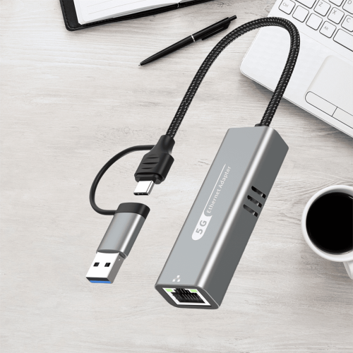 Προσαρμογέας Ethernet USB3.2 σε 5Gbps RTL8157 2