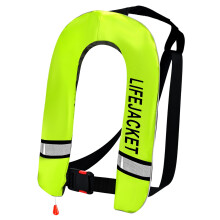 Automatic Inflatable Life Vest – Fluorescent Green, 1 Pack