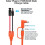 Ηλιακό καλώδιο προσαρμογέα DC7909 σε DC80202m12AWG+14AWG 4